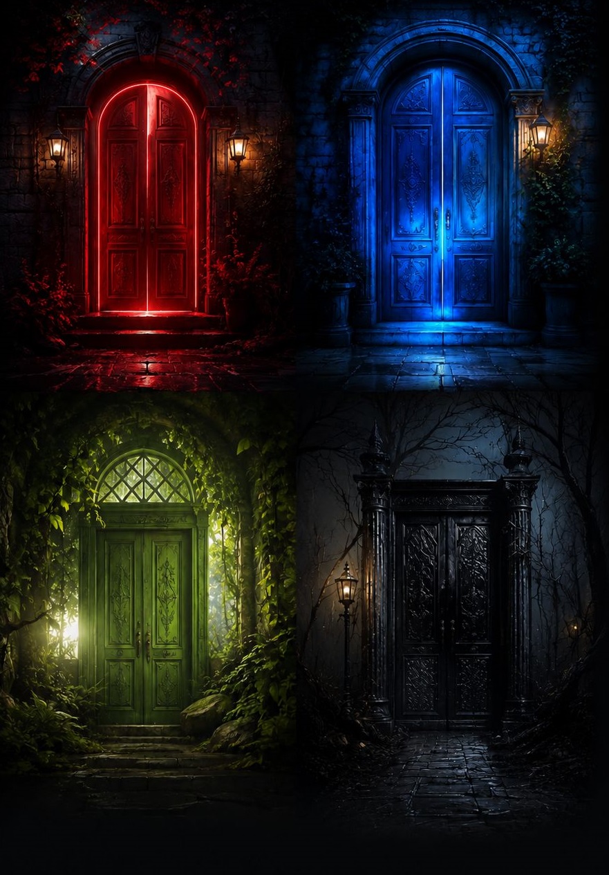 The Secret Behind Closed Doors – picture personality test image